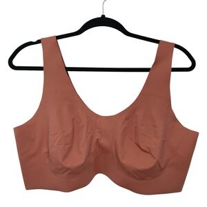 Knix LuxeLift Pullover Bra Womens XXL Terracotta Wireless